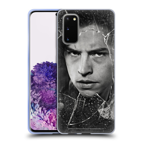 Riverdale Broken Glass Portraits Jughead Jones Soft Gel Case for Samsung Galaxy S20 / S20 5G