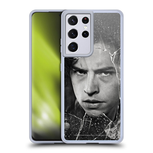 Riverdale Broken Glass Portraits Jughead Jones Soft Gel Case for Samsung Galaxy S21 Ultra 5G