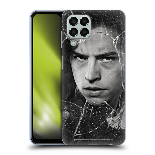 Riverdale Broken Glass Portraits Jughead Jones Soft Gel Case for Samsung Galaxy M33 (2022)