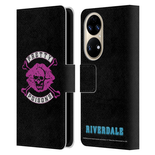 Riverdale Graphic Art Pretty Poisons Leather Book Wallet Case Cover For Huawei P50
