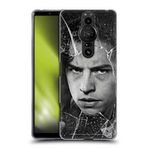 Riverdale Broken Glass Portraits Jughead Jones Soft Gel Case for Sony Xperia Pro-I