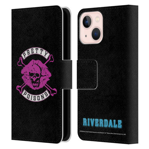 Riverdale Graphic Art Pretty Poisons Leather Book Wallet Case Cover For Apple iPhone 13 Mini
