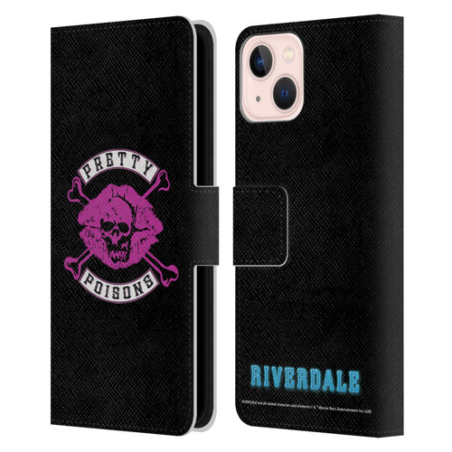 Riverdale Graphic Art Pretty Poisons Leather Book Wallet Case Cover For Apple iPhone 13