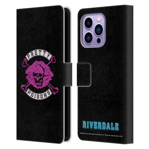 Riverdale Graphic Art Pretty Poisons Leather Book Wallet Case Cover For Apple iPhone 14 Pro Max