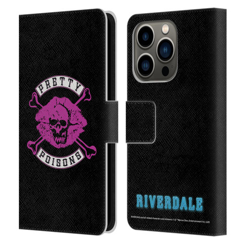 Riverdale Graphic Art Pretty Poisons Leather Book Wallet Case Cover For Apple iPhone 14 Pro