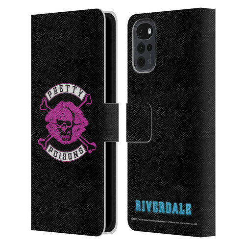 Riverdale Graphic Art Pretty Poisons Leather Book Wallet Case Cover For Motorola Moto G22
