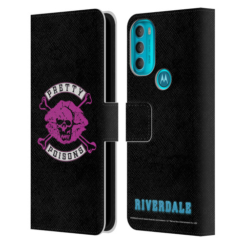 Riverdale Graphic Art Pretty Poisons Leather Book Wallet Case Cover For Motorola Moto G71 5G