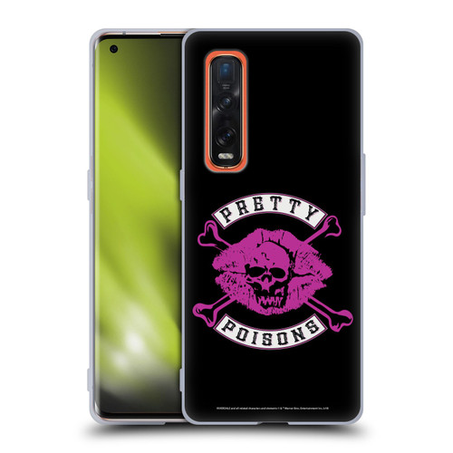 Riverdale Graphic Art Pretty Poisons Soft Gel Case for OPPO Find X2 Pro 5G