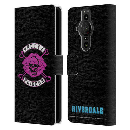Riverdale Graphic Art Pretty Poisons Leather Book Wallet Case Cover For Sony Xperia Pro-I