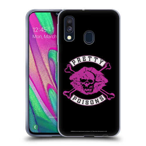 Riverdale Graphic Art Pretty Poisons Soft Gel Case for Samsung Galaxy A40 (2019)