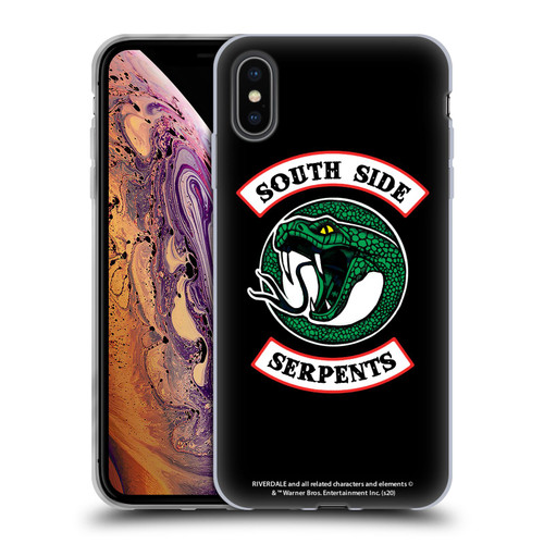 Riverdale Graphics 2 South Side Serpents Soft Gel Case for Apple iPhone XS Max