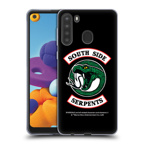 Riverdale Graphics 2 South Side Serpents Soft Gel Case for Samsung Galaxy A21 (2020)