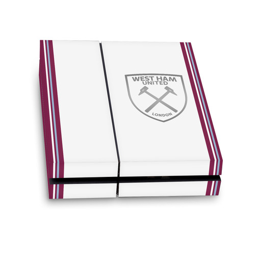 West Ham United FC 2023/24 Crest Kit Away Vinyl Sticker Skin Decal Cover for Sony PS4 Console