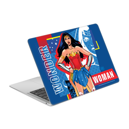 DC Women Core Compositions Wonder Woman Vinyl Sticker Skin Decal Cover for Apple MacBook Air 13.3" A1932/A2179