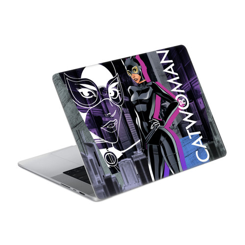 DC Women Core Compositions Catwoman Vinyl Sticker Skin Decal Cover for Apple MacBook Pro 14" A2442 / A3426 / A3427