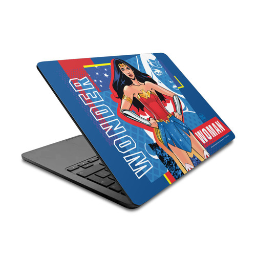 DC Women Core Compositions Wonder Woman Vinyl Sticker Skin Decal Cover for Apple MacBook Air 13.6" A2681 (2022)