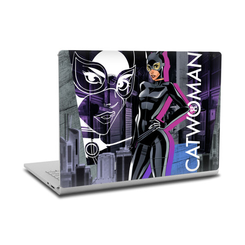DC Women Core Compositions Catwoman Vinyl Sticker Skin Decal Cover for Microsoft Surface Book 2