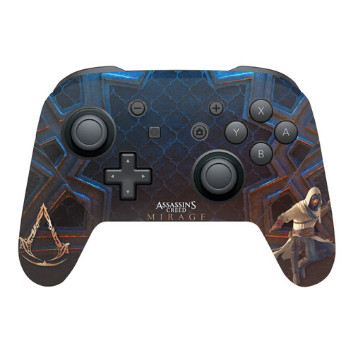 Assassin's Creed Mirage Graphics Crest Logo Vinyl Sticker Skin Decal Cover for Nintendo Switch Pro Controller