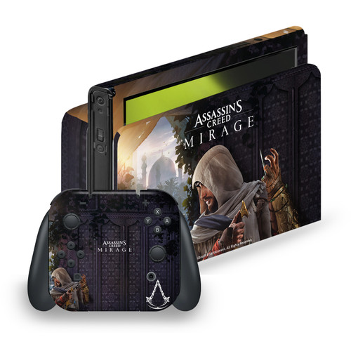 Assassin's Creed Mirage Graphics Basim Vinyl Sticker Skin Decal Cover for Nintendo Switch OLED Bundle
