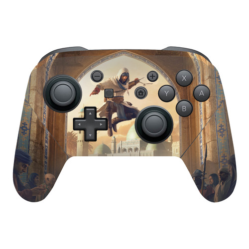 Assassin's Creed Mirage Graphics Basim Baghdad Vinyl Sticker Skin Decal Cover for Nintendo Switch Pro Controller