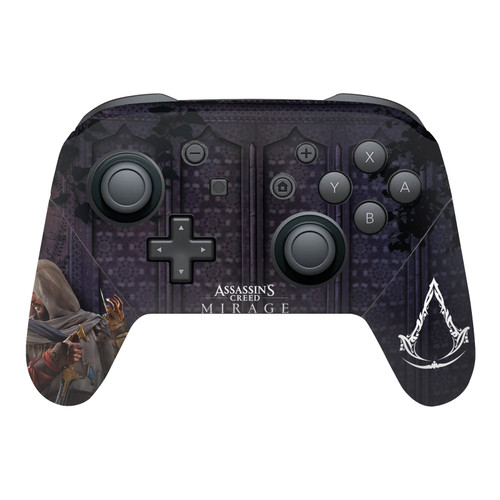Assassin's Creed Mirage Graphics Basim Vinyl Sticker Skin Decal Cover for Nintendo Switch Pro Controller
