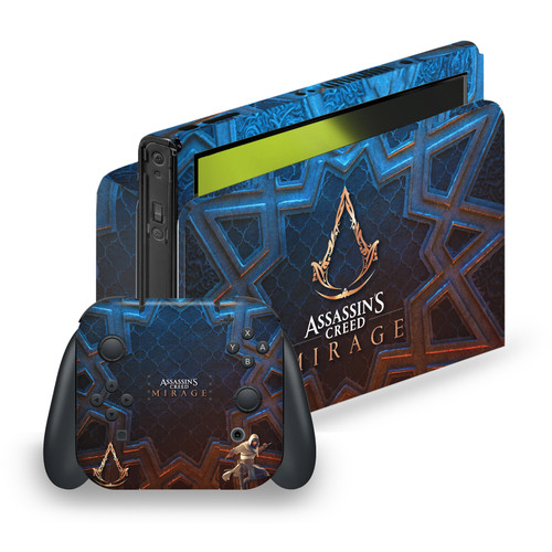 Assassin's Creed Mirage Graphics Crest Logo Vinyl Sticker Skin Decal Cover for Nintendo Switch OLED Bundle