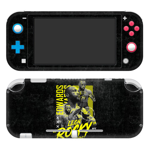 UFC Leon Edwards Typography Vinyl Sticker Skin Decal Cover for Nintendo Switch Lite