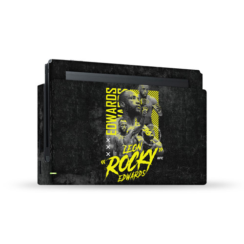 UFC Leon Edwards Typography Vinyl Sticker Skin Decal Cover for Nintendo Switch Console & Dock