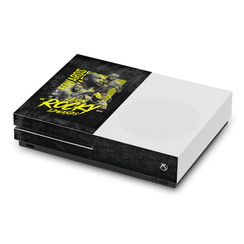 UFC Leon Edwards Typography Vinyl Sticker Skin Decal Cover for Microsoft Xbox One S Console