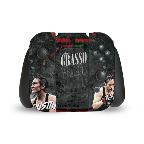 UFC Alexa Grasso Distressed Vinyl Sticker Skin Decal Cover for Nintendo Switch Joy Controller