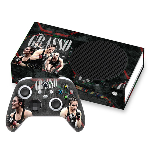 UFC Alexa Grasso Distressed Vinyl Sticker Skin Decal Cover for Microsoft Series S Console & Controller