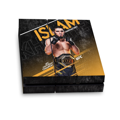 UFC Islam Makhachev Lightweight Champion Vinyl Sticker Skin Decal Cover for Sony PS4 Console