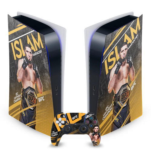 UFC Islam Makhachev Lightweight Champion Vinyl Sticker Skin Decal Cover for Sony PS5 Digital Edition Bundle