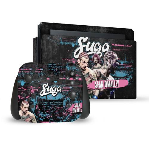 UFC Sean O'Malley Sugar Distressed Vinyl Sticker Skin Decal Cover for Nintendo Switch Bundle