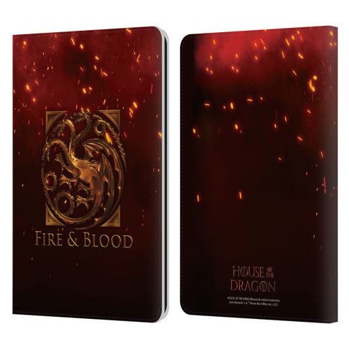 House Of The Dragon: Television Series Key Art Targaryen Leather Book Wallet Case Cover For Amazon Kindle Paperwhite 1 / 2 / 3