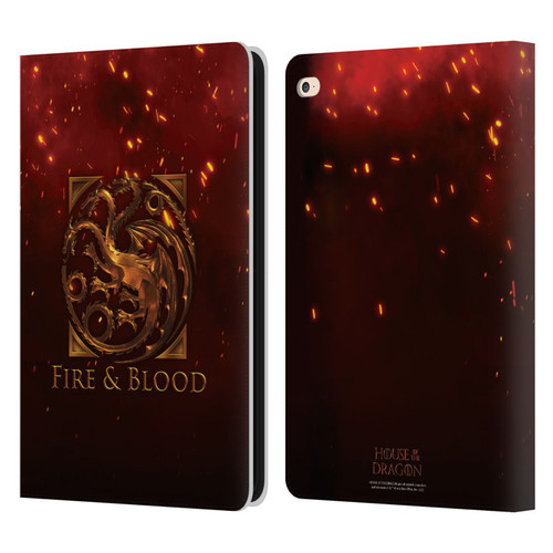 House Of The Dragon: Television Series Key Art Targaryen Leather Book Wallet Case Cover For Apple iPad Air 2 (2014)