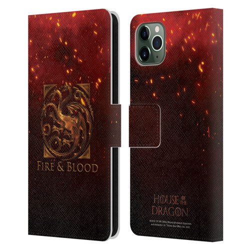 House Of The Dragon: Television Series Key Art Targaryen Leather Book Wallet Case Cover For Apple iPhone 11 Pro Max