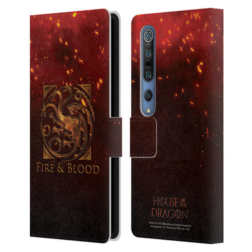 House Of The Dragon: Television Series Key Art Targaryen Leather Book Wallet Case Cover For Xiaomi Mi 10 5G / Mi 10 Pro 5G