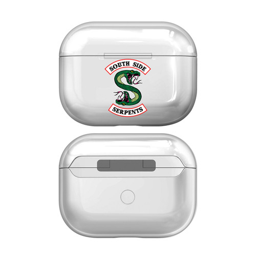 Riverdale Key Art South Side Serpents Clear Hard Crystal Cover Case for Apple AirPods Pro 2 Charging Case