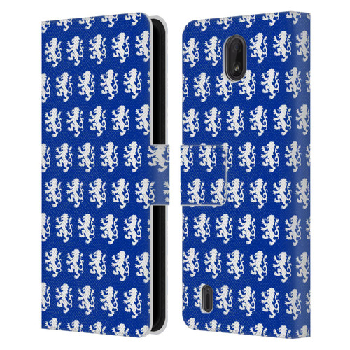 Rangers FC Crest Pattern Leather Book Wallet Case Cover For Nokia C01 Plus/C1 2nd Edition
