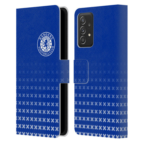 Rangers FC Crest Matchday Leather Book Wallet Case Cover For Samsung Galaxy A53 5G (2022)