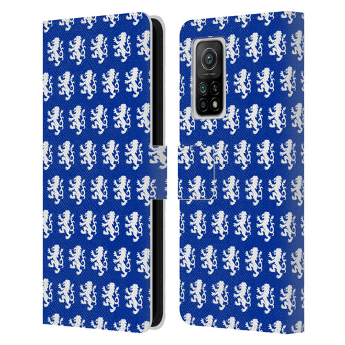 Rangers FC Crest Pattern Leather Book Wallet Case Cover For Xiaomi Mi 10T 5G