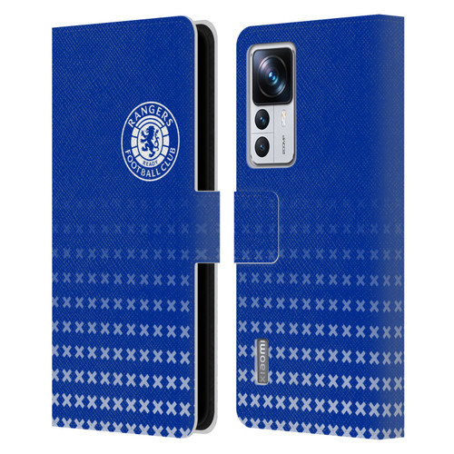 Rangers FC Crest Matchday Leather Book Wallet Case Cover For Xiaomi 12T Pro