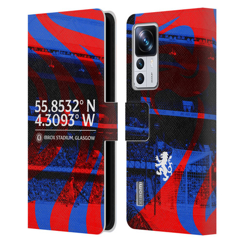 Rangers FC Crest Stadium Leather Book Wallet Case Cover For Xiaomi 12T Pro