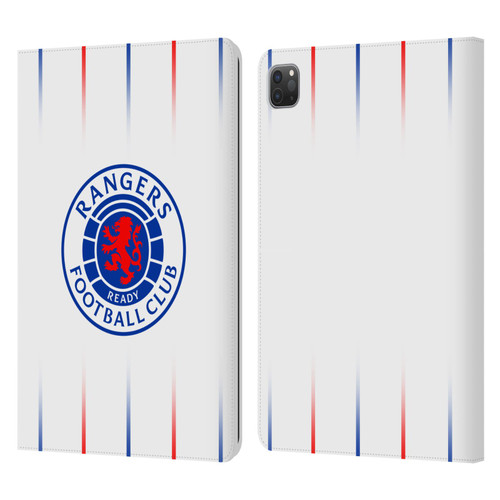 Rangers FC 2023/24 Kit Away Leather Book Wallet Case Cover For Apple iPad Pro 11 2020 / 2021 / 2022