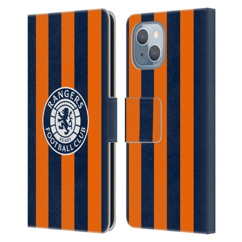 Rangers FC 2023/24 Kit Third Leather Book Wallet Case Cover For Apple iPhone 14