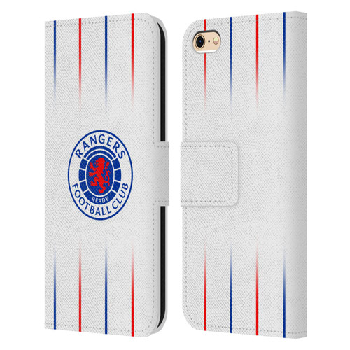 Rangers FC 2023/24 Kit Away Leather Book Wallet Case Cover For Apple iPhone 6 / iPhone 6s