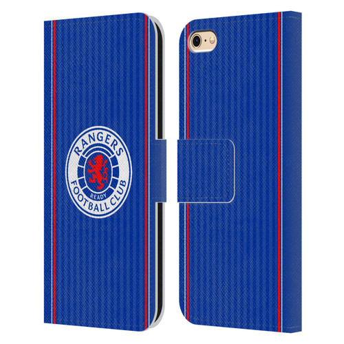 Rangers FC 2023/24 Kit Home Leather Book Wallet Case Cover For Apple iPhone 6 / iPhone 6s