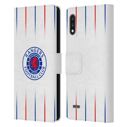 Rangers FC 2023/24 Kit Away Leather Book Wallet Case Cover For LG K22