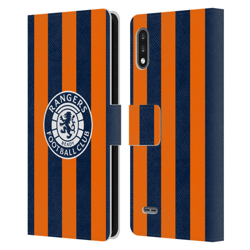 Rangers FC 2023/24 Kit Third Leather Book Wallet Case Cover For LG K22
